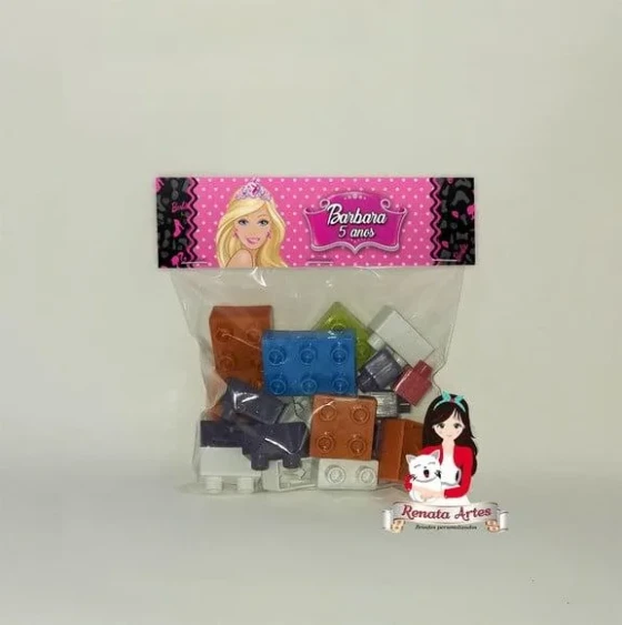 Blocos de Montar Barbie Nova