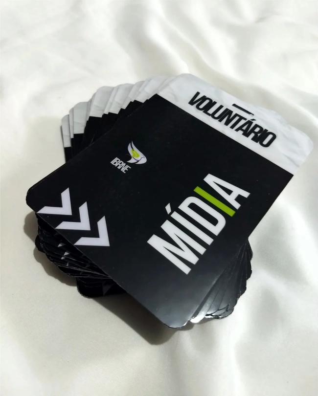 Credencial Personalizada 10x15 para Eventos Festas Shows !