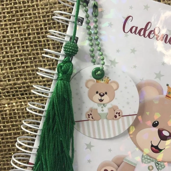 Caderneta de Saúde / Vacinação Personalizada Urso Príncipe