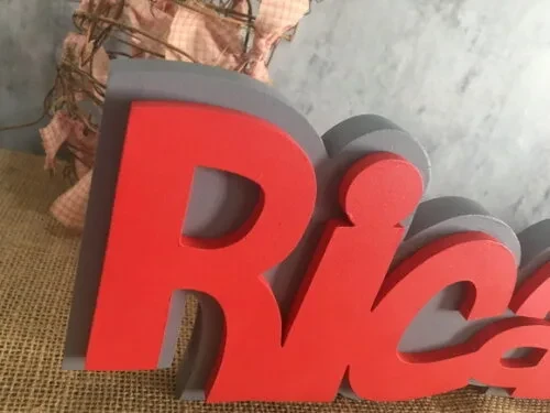 Letras Decorativas De MDF SOBREPOSIÇÃO