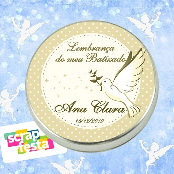 Latinhas Personalizadas Festa Batizado