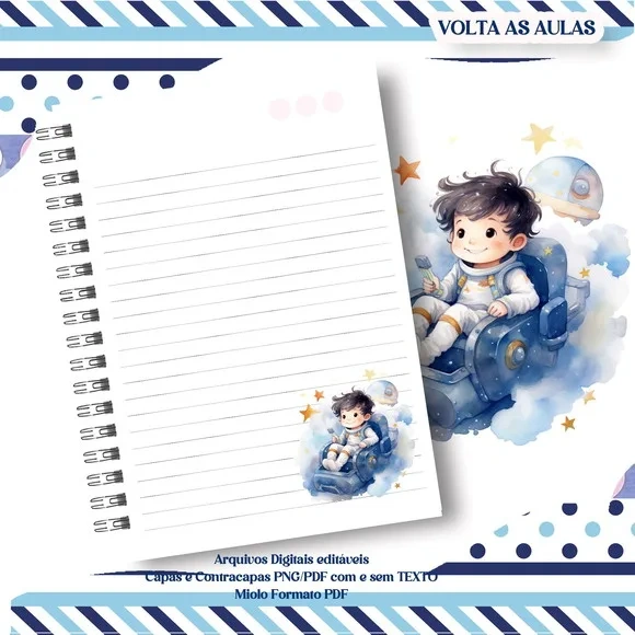 Caderno ou Agenda Personalizada