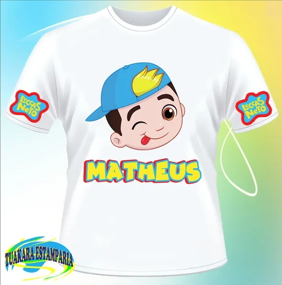 Camiseta Luccas Neto 04