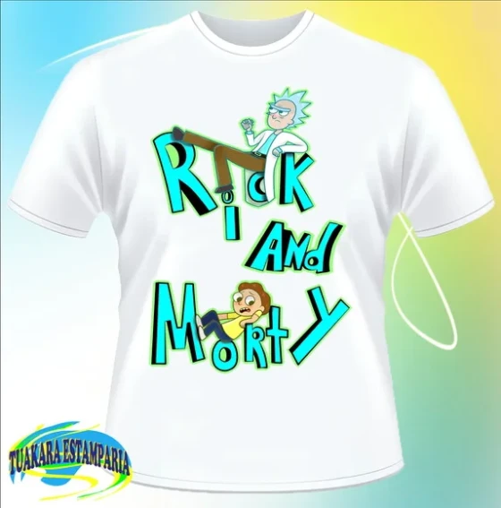 Camiseta Rick And Morty 01