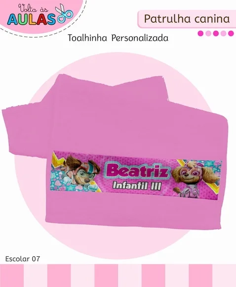Toalhinha Escolar