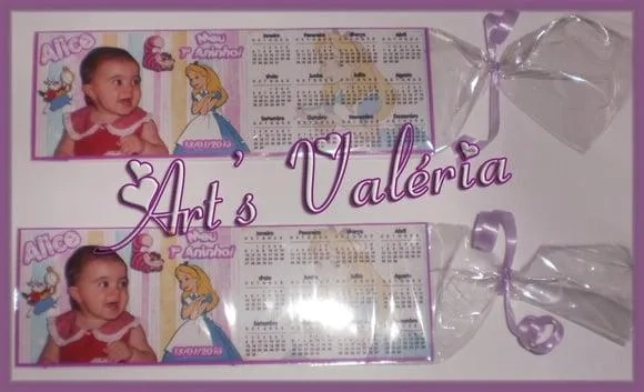 Calendário Marca Página c/ Ímã - 15x5cm