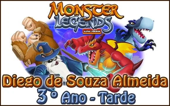 Etiquetas Escolar Monster Legends