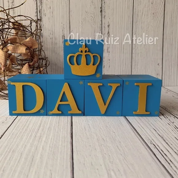 Cubos 6x6cm Pequeno Príncipe com Estrela