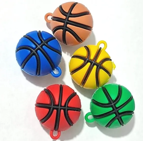 Pingente Bola de Basquete - 3 Peças Variados