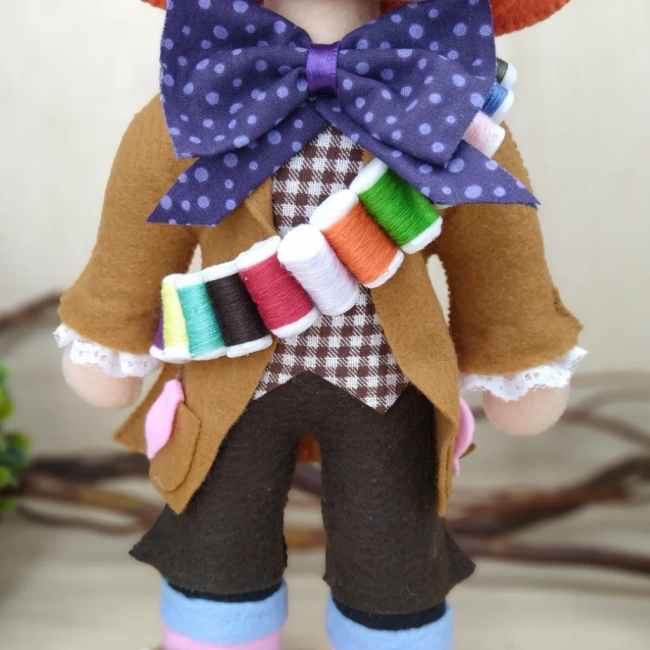 Boneco Chapeleiro Maluco Alice No País Das Maravilha