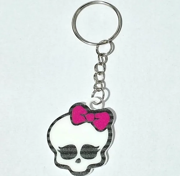 Chaveiro Caveira Monster High - 5 Unidades