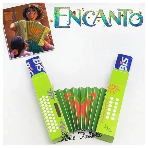 Caixinha Sanfoninha Encanto para Bis