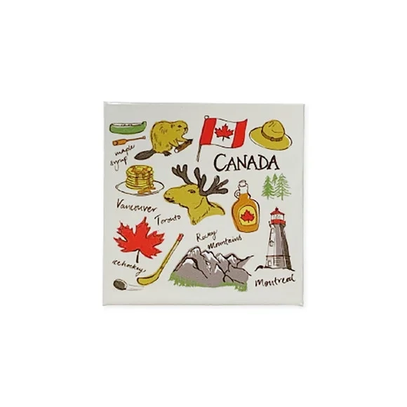 Imãs Decorativos - Canadá
