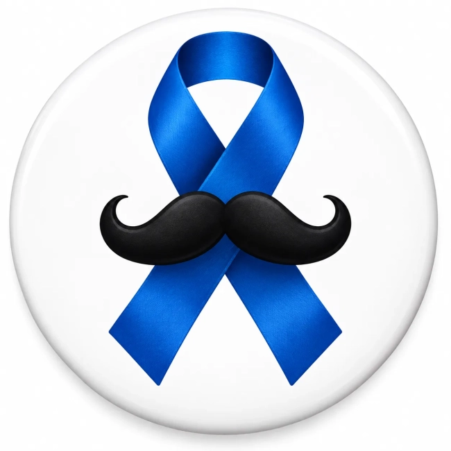 botton novembro azul - brinde 32mm