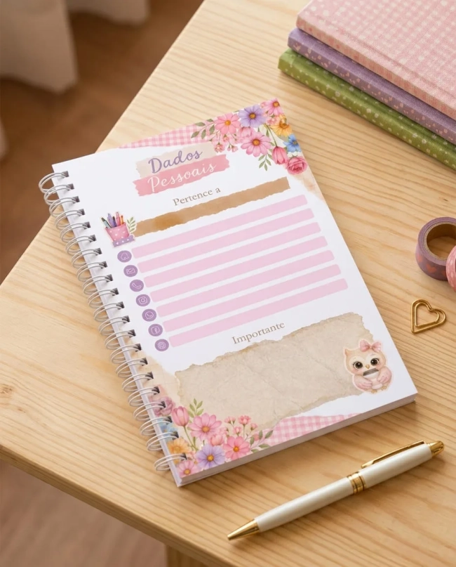 Caderno A5 Dia dos Professores