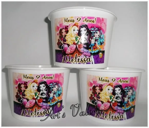 Balde para Pipoca Personalizado - 1500ml