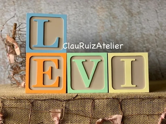 Cubos Personalizados Candy Colors 10x10cm