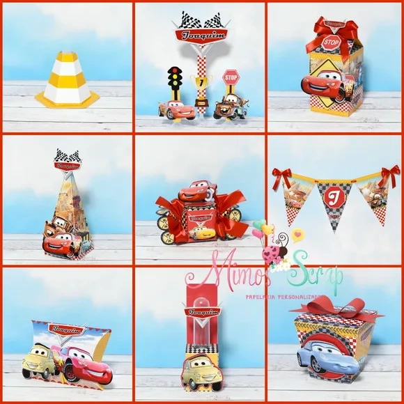 Kit 60 Lembrancinhas Carros