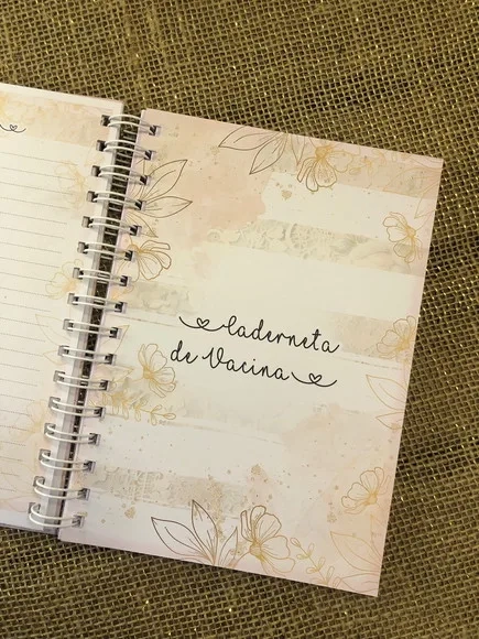 Caderneta de Saúde / Vacinação Personalizada - Floral