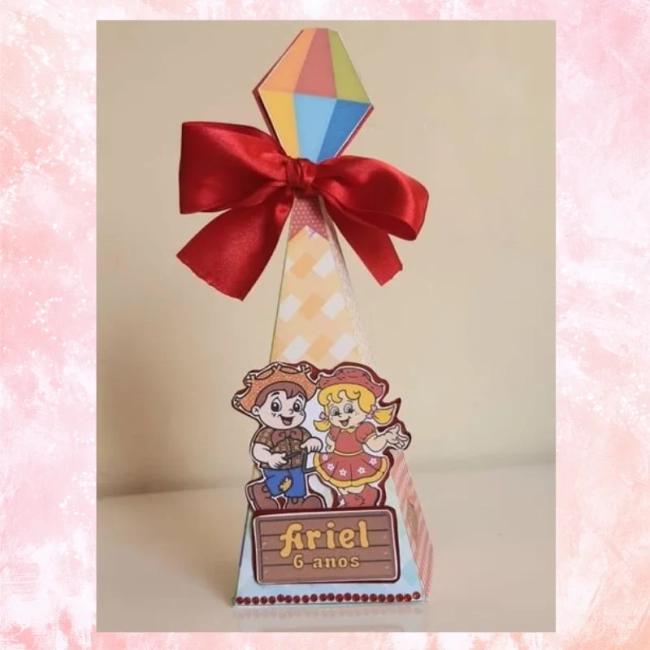 Kit 50 Lembrancinhas Personalizadas para Festa Junina/arraia