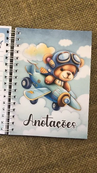 Caderneta de Saúde / Vacinação Personalizada - Ursinho
