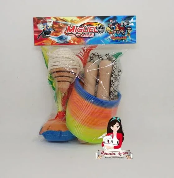 Kit Boa Infância Completo Tema Beyblade