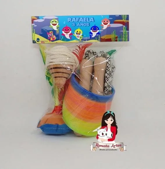 Kit Boa Infância Completo Tema Baby Shark