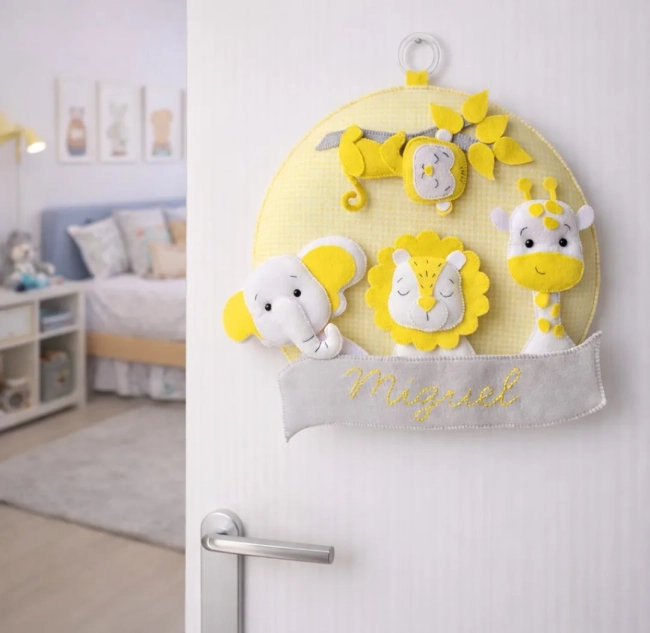 Guirlanda para decoração ou porta maternidade