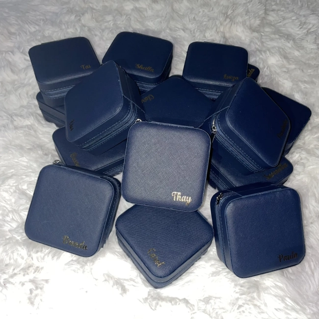 Porta Joias azul marinho