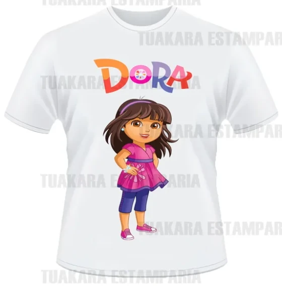 Camiseta Dora e Amigos 1