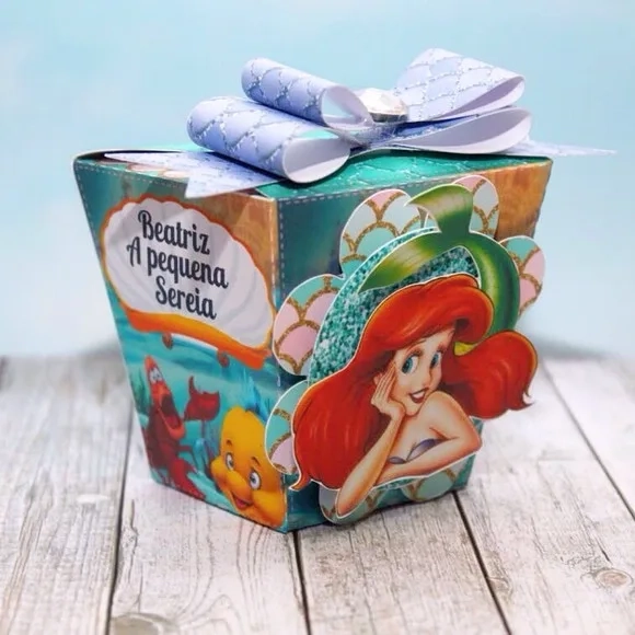 Kit 60 Lembrancinhas Ariel