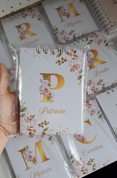 Bloquinho A6 Capa Dura Personalizado