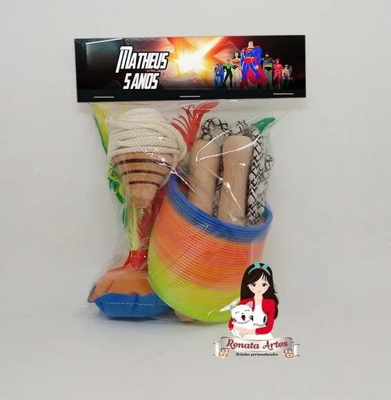 Kit Boa Infância Completo Tema Liga da Justiça 2