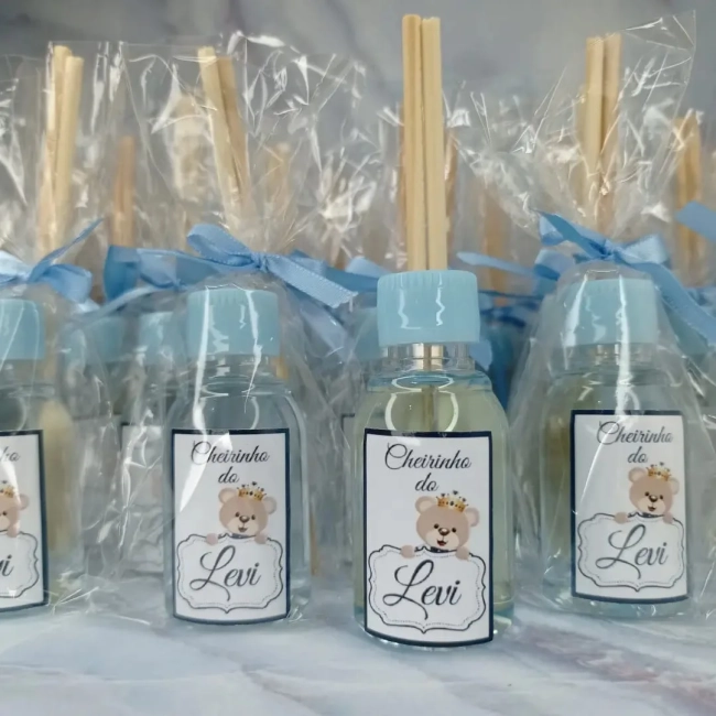 25 Lembrancinha Mini Aromatizado Chá de bebê, Casamento, Corporativo, Formatura e etc - Fazemos qualquer tema - Informar tema no chat