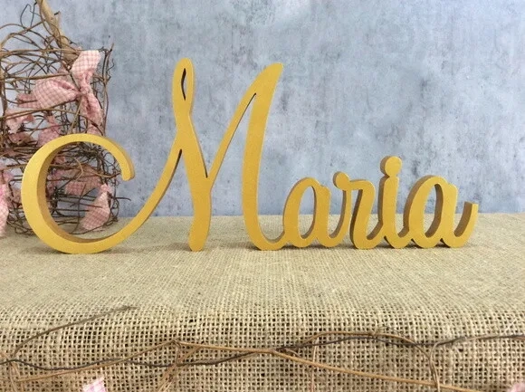Letras Decorativas - Linha Cursiva