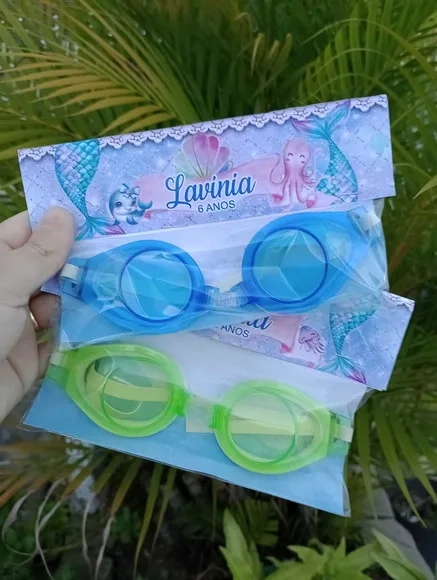 Óculos de Natação Festa Sereia