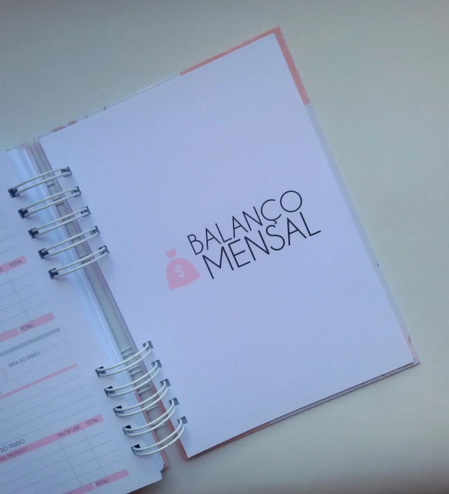 Caderno de Pedidos + Controle Financeiro - Escolha a Capa