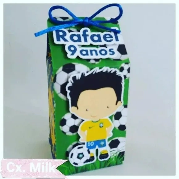 Kit 30 Lembrancinhas Futebol Brasil
