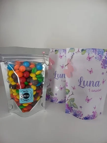 10 Saquinho Zip Lock com mm
