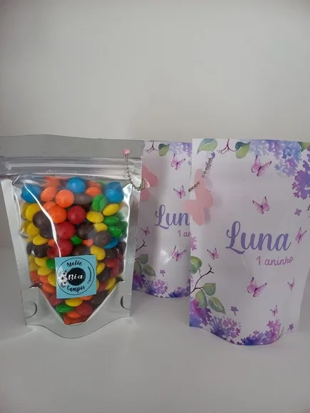 10 Saquinho Zip Lock com mm
