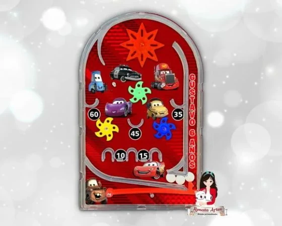 Pinball Fliperama Carros
