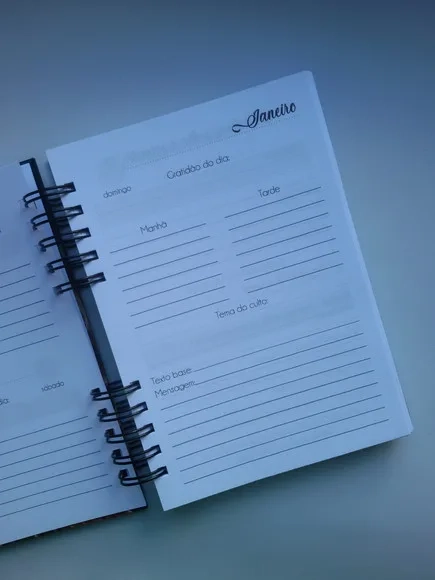 Agenda do Pastor Permanente - Escolha Capa
