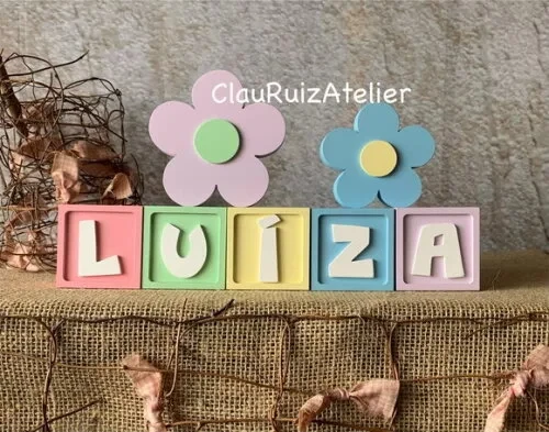 Candy Colors - Cubos 6x6cm Ts +flores