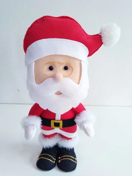 Papai Noel em Feltro.