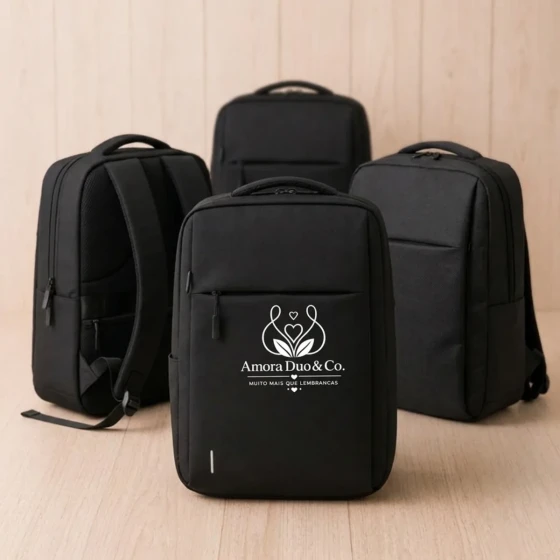 Mochilas Executiva para Notebook Personalizadas - Quantidade