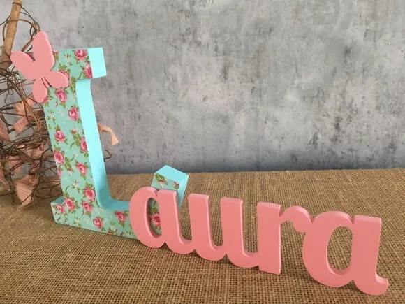 Jardim Encantado - Nomes Personalizados - Tecido