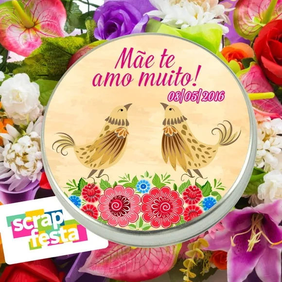 Latinhas Festa Dia das Mães