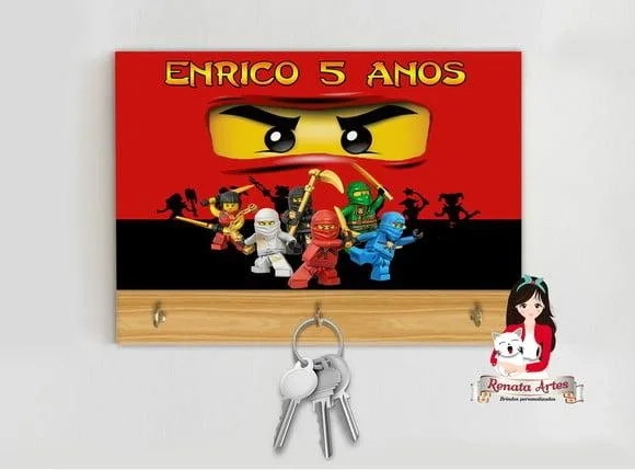 Porta Chaves Ninjago