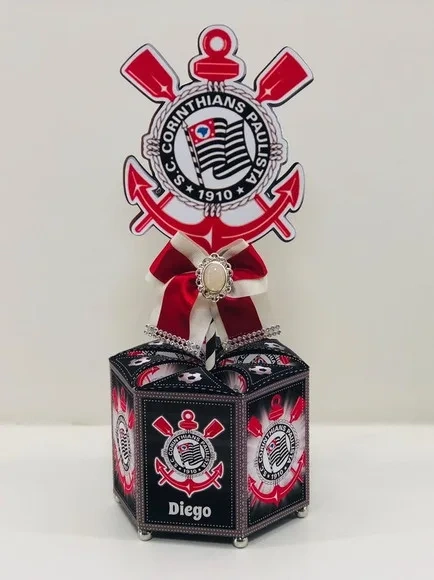 Kit 60 Lembrancinhas Corinthi. Ans