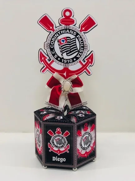 Kit 60 Lembrancinhas Corinthi. Ans